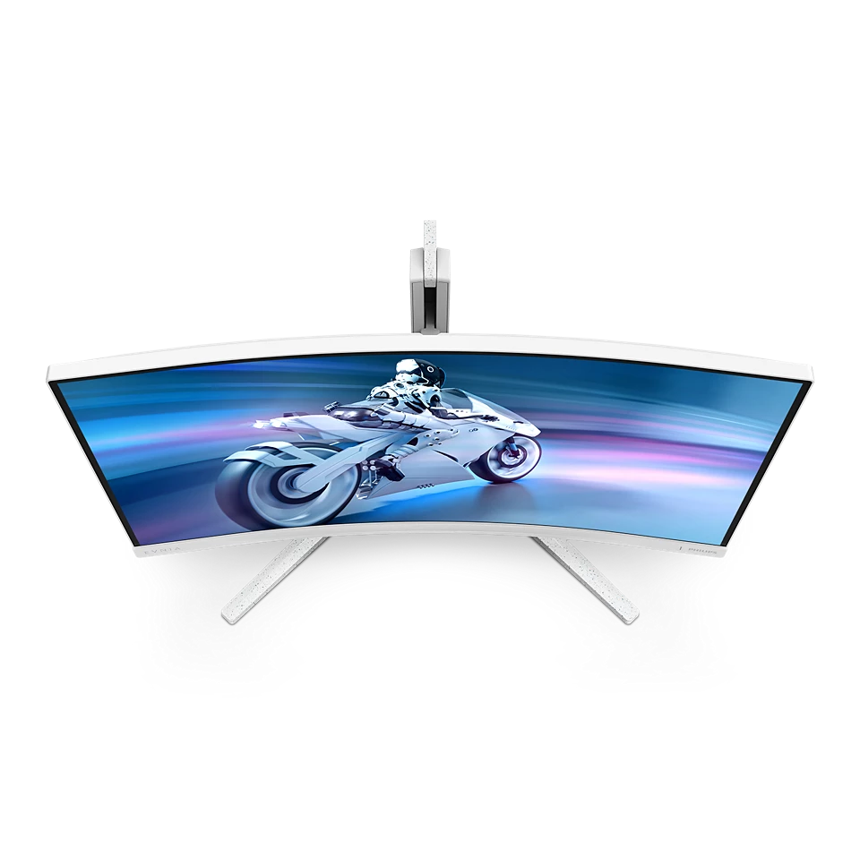 Bild von Philips Evnia 27M2C5501/00 27 Zoll QHD Curved Gaming Monitor, 180 Hz, 1 ms GtG, FreeSync Premium (2560x1440, 2x HDMI 2.0, 1x DisplayPort1.4) weiss