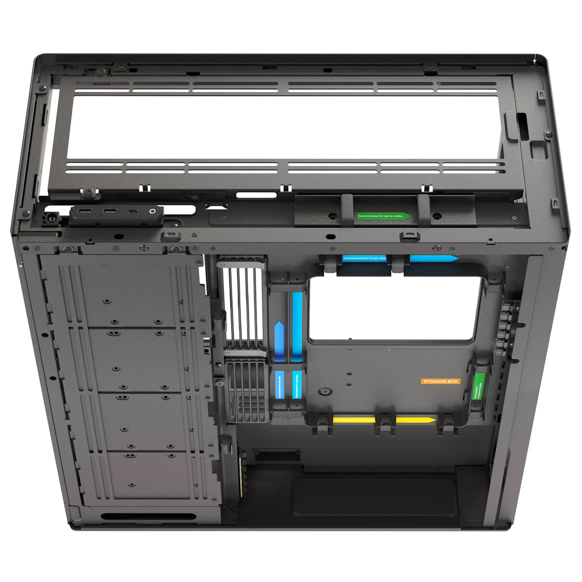 Bild von HAVN HS 420 VGPU schwarz | PC-Gehäuse