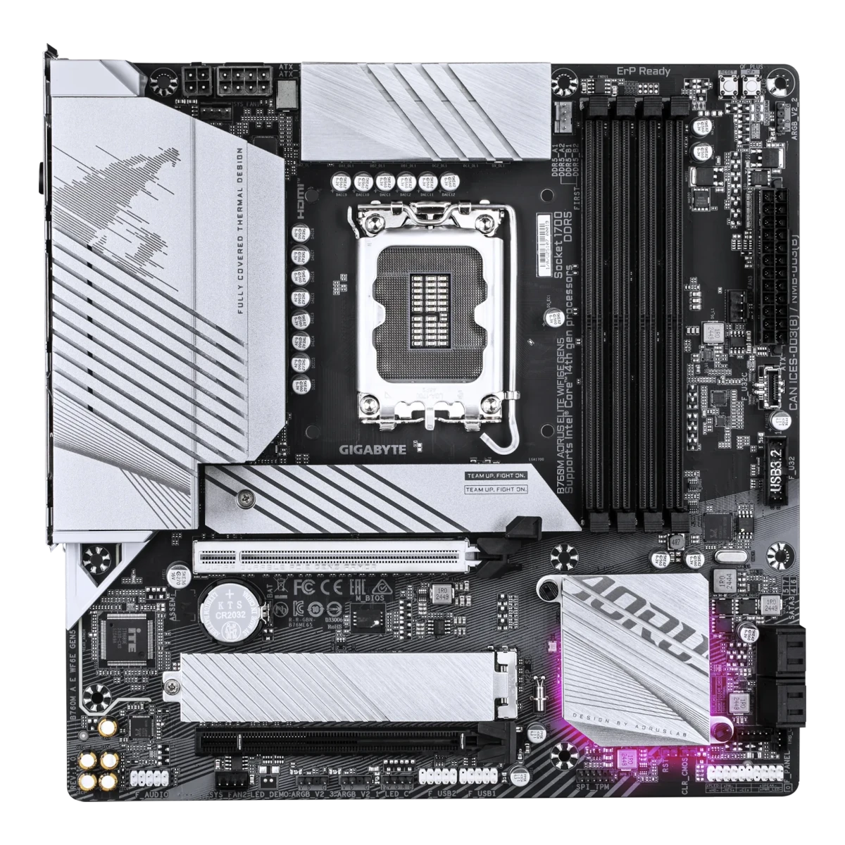 Bild von GIGABYTE B760M AORUS Elite WIFI6E GEN5 Mainboard