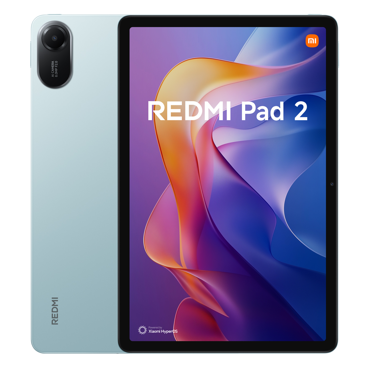 Bild von Xiaomi Redmi Pad 2 128GB Mint Green 27,94cm (11,0") LCD Display, Xiaomi HyperOS 2, 8MP Hauptkamera