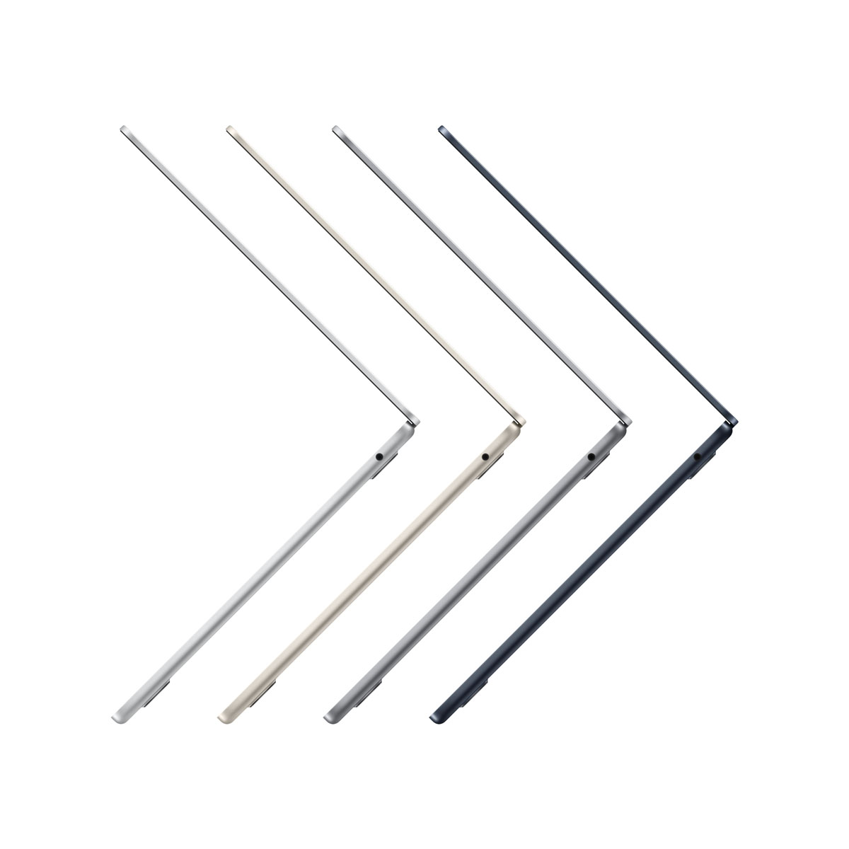 Bild von Apple MacBook Air (M2, 2022) MLXX3D/A Space Grau