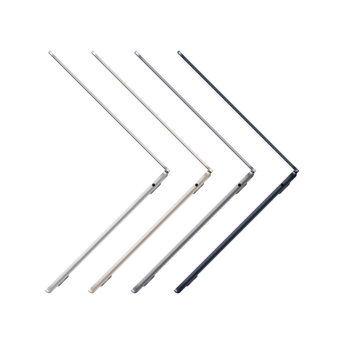 Bild von Apple MacBook Air (M2, 2022) MLY23D/A Polarstern