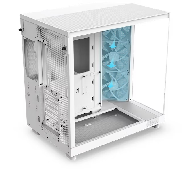 NZXT H6 FLOW RGB weiß | PC-Gehäuse_3