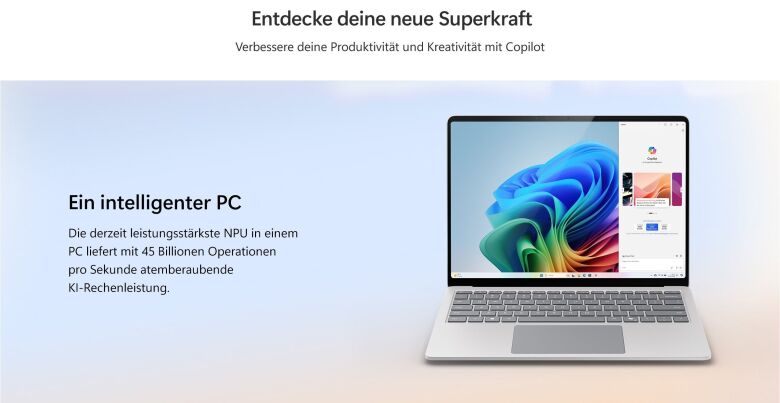 Microsoft Surface Laptop Copilot+ PC 13,8 Zoll - 16GB - 512GB _2