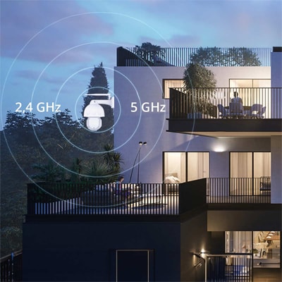 Foscam SD8P WLAN Überwachungskamera Weiß_6