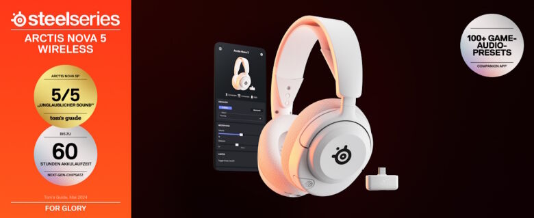 SteelSeries Arctis Nova 5 White _1