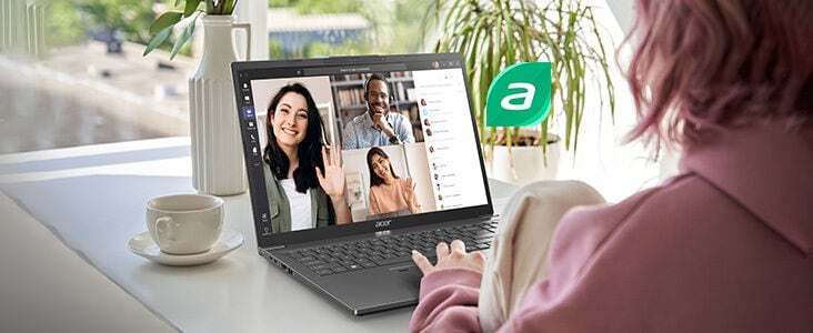 Acer Aspire 16 OLED Bild - Mehr Möglichkeiten mit AcerSense™