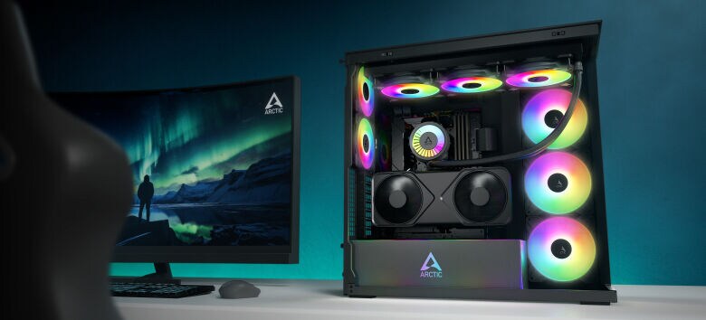 ARCTIC Xtender VG Black | PC-Gehäuse_1