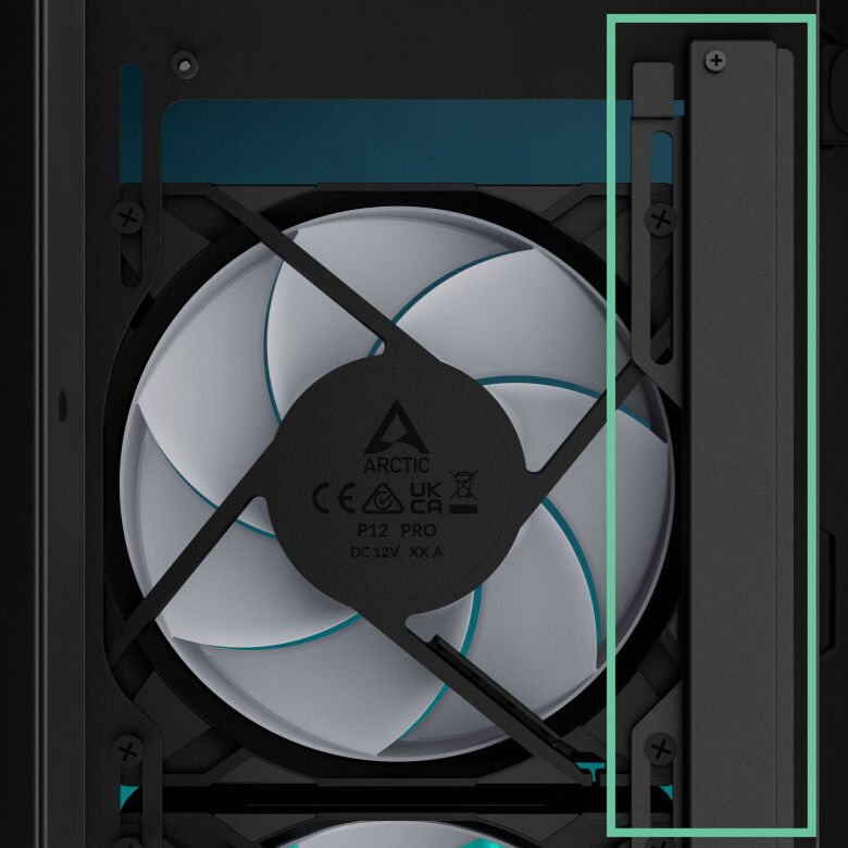 ARCTIC Xtender VG Mirror Black | PC-Gehäuse_4