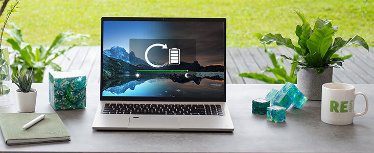 Acer Aspire Vero 16 (AV16-71P-724V) Bild - Grün und effektiv