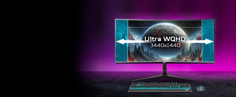 Acer Nitro XZ0 (XZ340CUJ0bmiiphx) 34,0 Zoll WQHD Gaming Curved_2