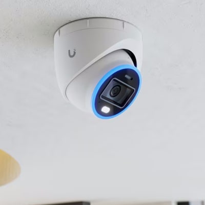 Ubiquiti AI Turret Überwachungskamera Weiß