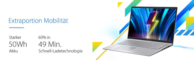 ASUS Vivobook 17 Akku