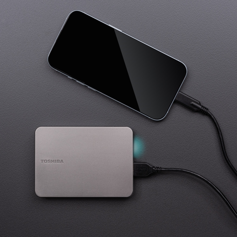 Toshiba Canvio Flex USB-A 4TB Silber_3