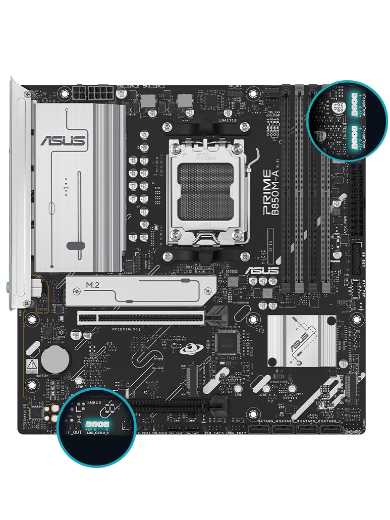 ASUS Prime B850M-A WIFI Mainboard_5