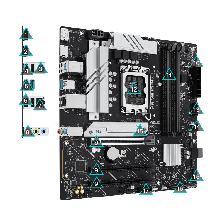 ASUS Prime B760M-A II-CSM Mainboard_2