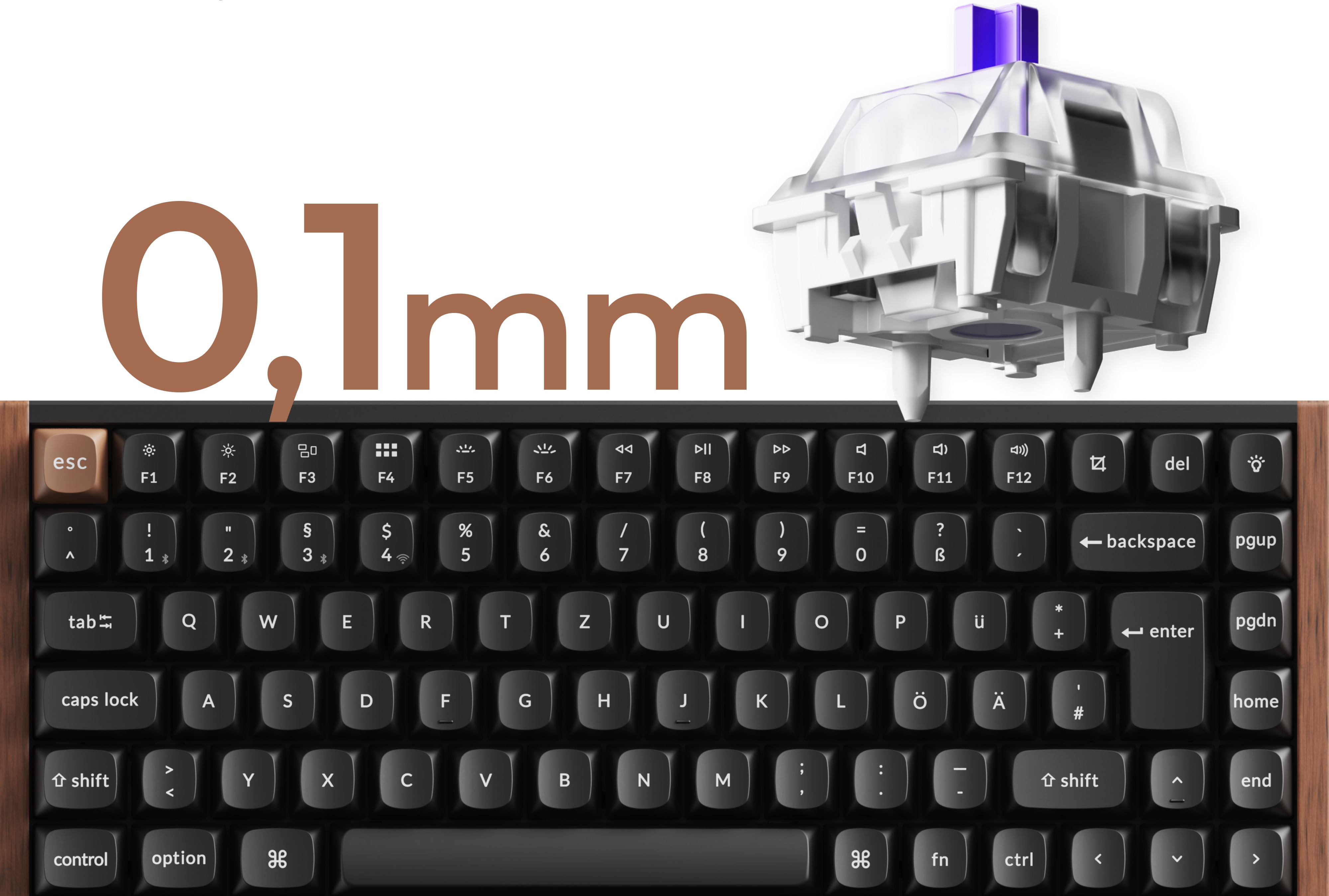 Keychron K2 HE Wireless Magnetic Switch Custom Keyboard _2