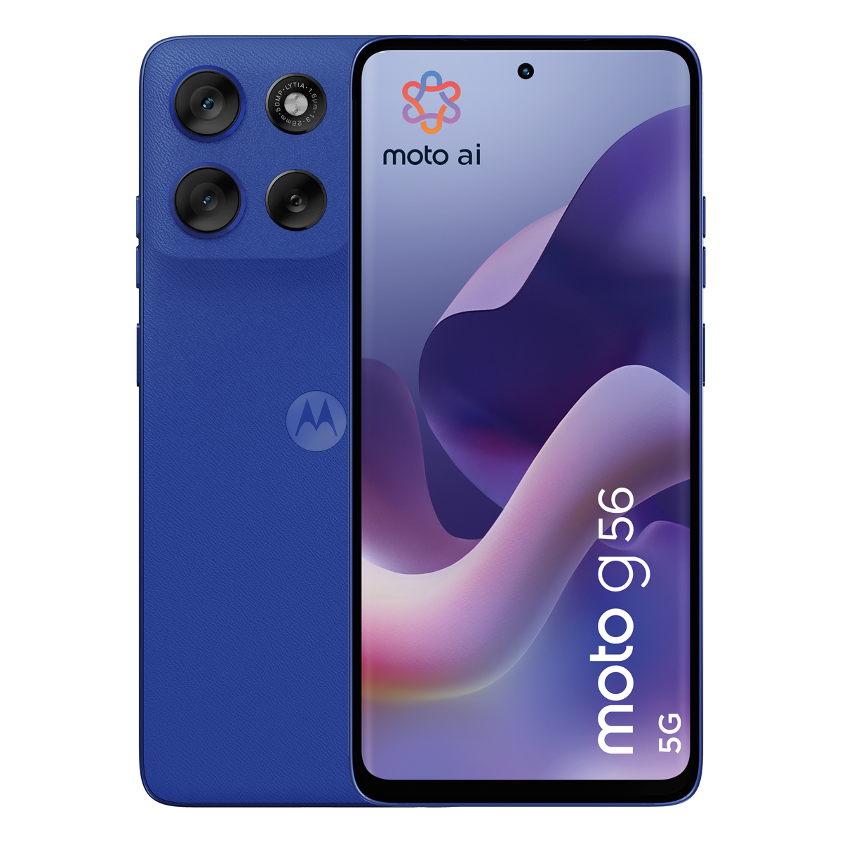 Bild von Motorola Moto G56 5G 256GB Dazzling Blue 17,07cm (6,72") LCD Display, Android 15, 50MP Dual-Kamera