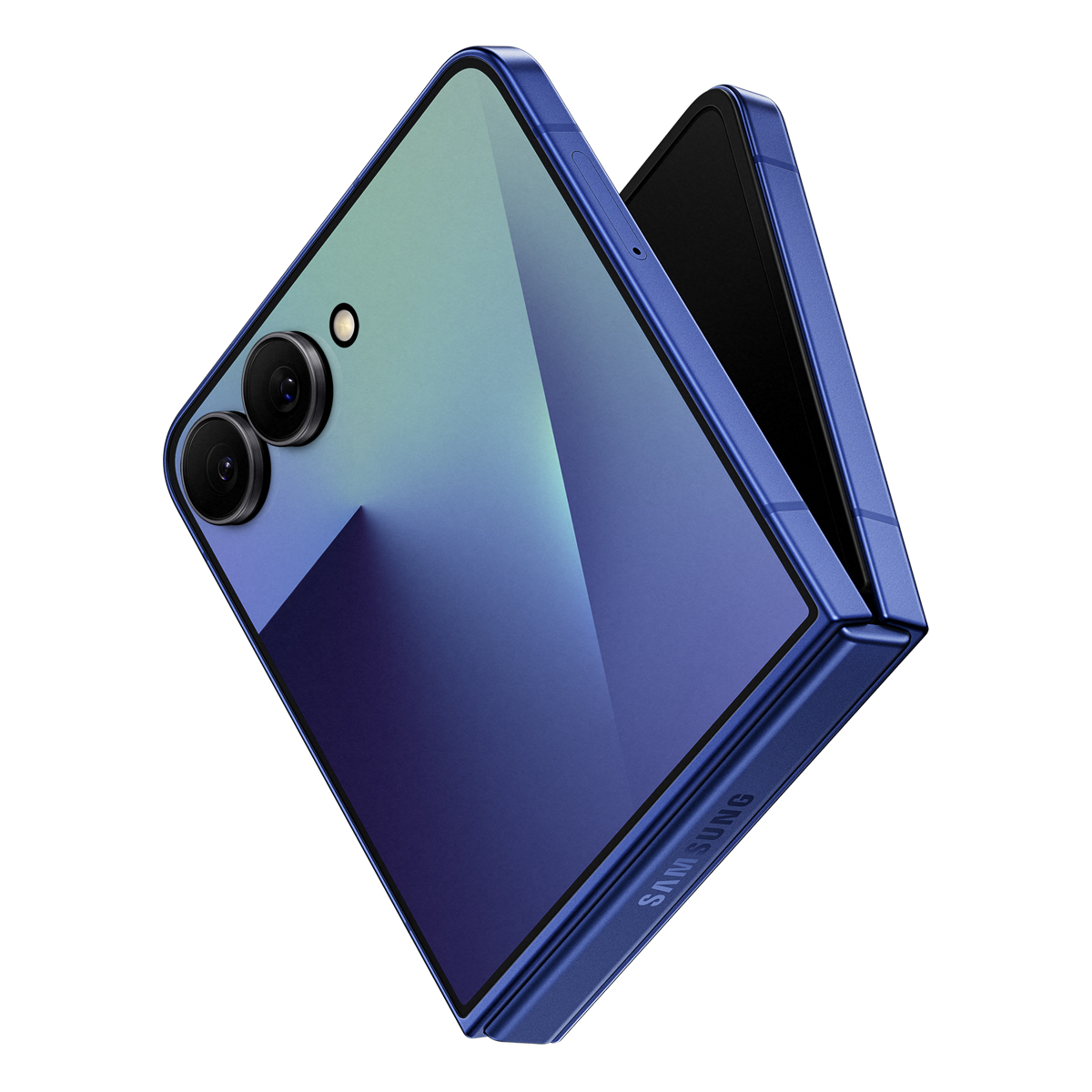 Bild von Samsung Galaxy Z Flip7 512GB Blue Shadow 17,41cm (6,9") OLED Display, Android 16, Dual-Kamera, Faltbar