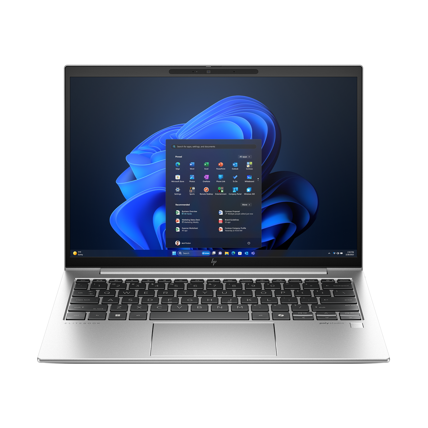 Bild von HP EliteBook 835 G11 A26V3EA 13,3" WUXGA IPS, Sure View, AMD Ryzen 7 8840U, 32GB RAM, 1TB SSD, LTE/5G, Windows 11 Pro