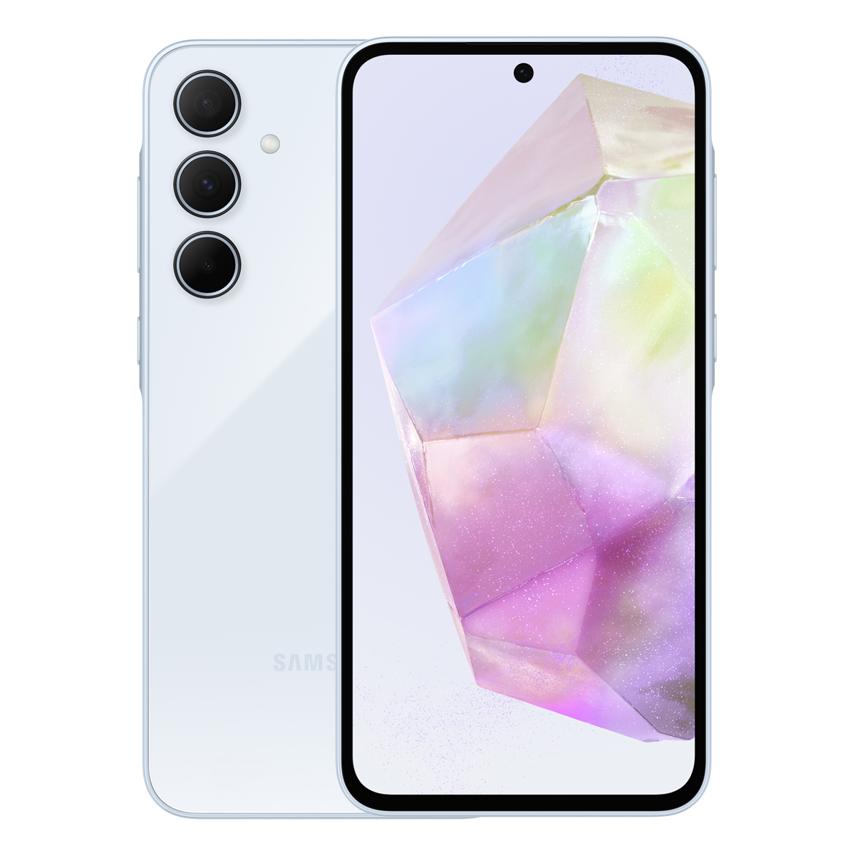 Bild von Samsung Galaxy A35 5G 256GB Awesome Iceblue 16,83cm (6,6") Super AMOLED Display, Android 14, 50MP Triple-Kamera