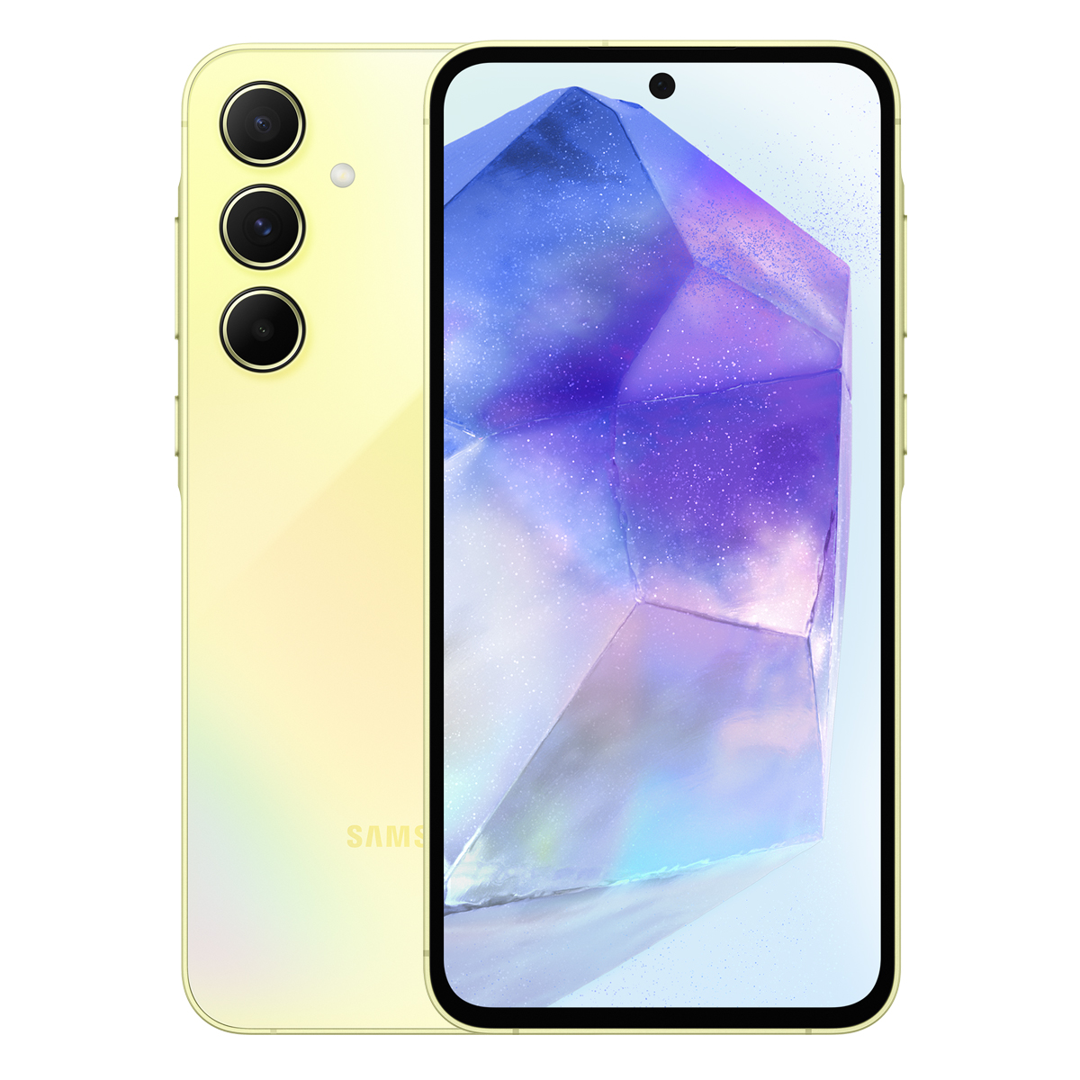 Bild von Samsung Galaxy A55 5G 128GB Awesome Lemon 16,83cm (6,6") Super AMOLED Display, Android 14, 50MP Triple-Kamera