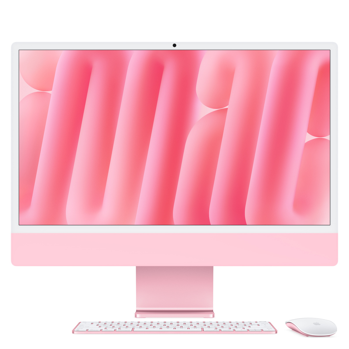 Bild von Apple iMac MD2U4D/A Pink 61cm(24‘‘) M4 10-Core Chip, 10-Core GPU, 24GB Ram, 512GB SSD