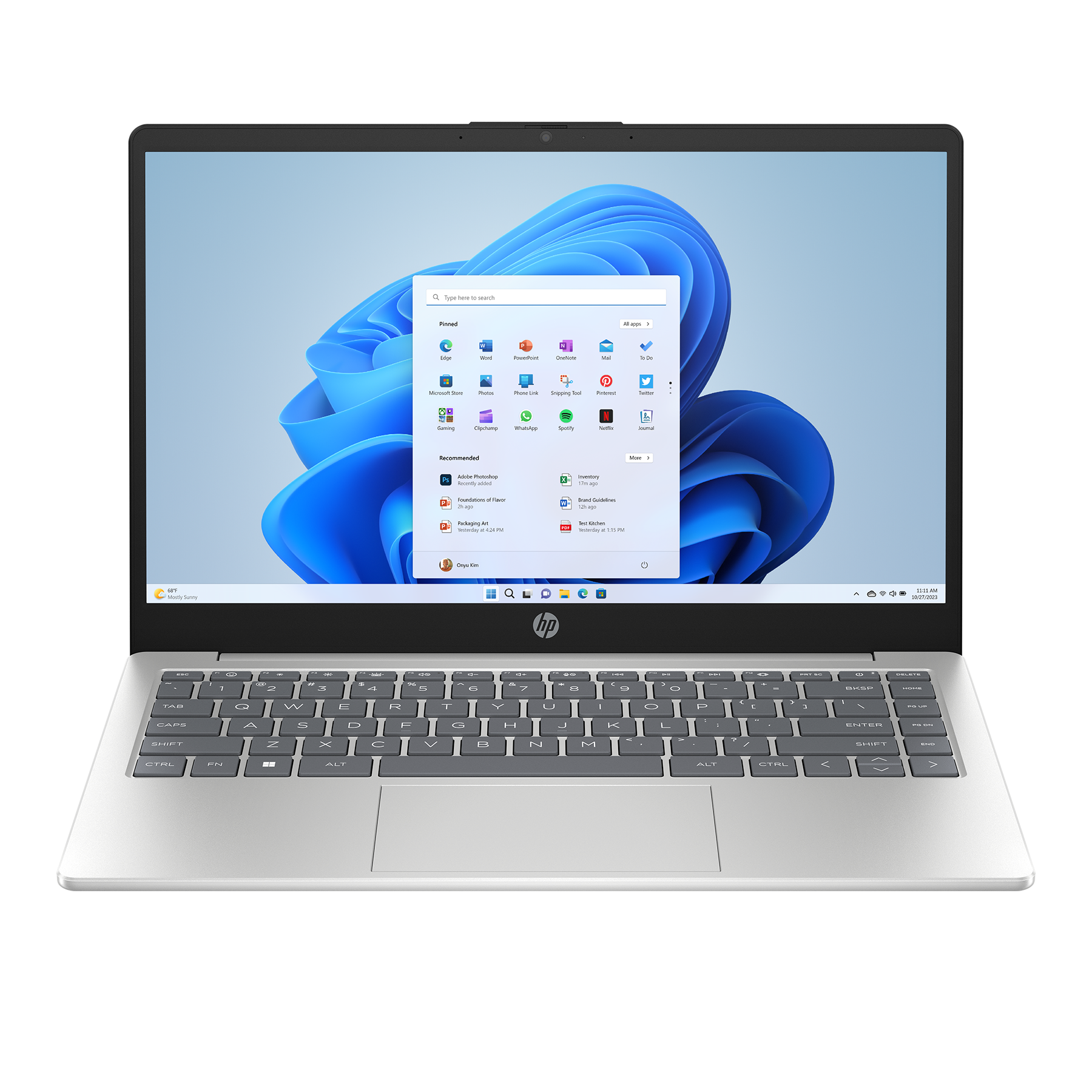 Bild von HP 14-em0155ng 14" FHD IPS, Ryzen 5 7520U, 16GB RAM, 512GB SSD, Windows 11
