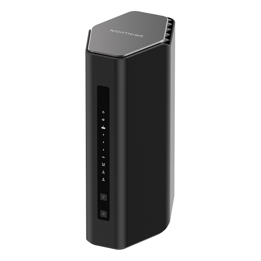 Bild von NETGEAR Nighthawk RS500 WiFi 7 Router BE12000 Tri-Band, 1x 2.5G WAN, 1x 2.5G LAN, 3x 1G LAN, 230 m² Abdeckung