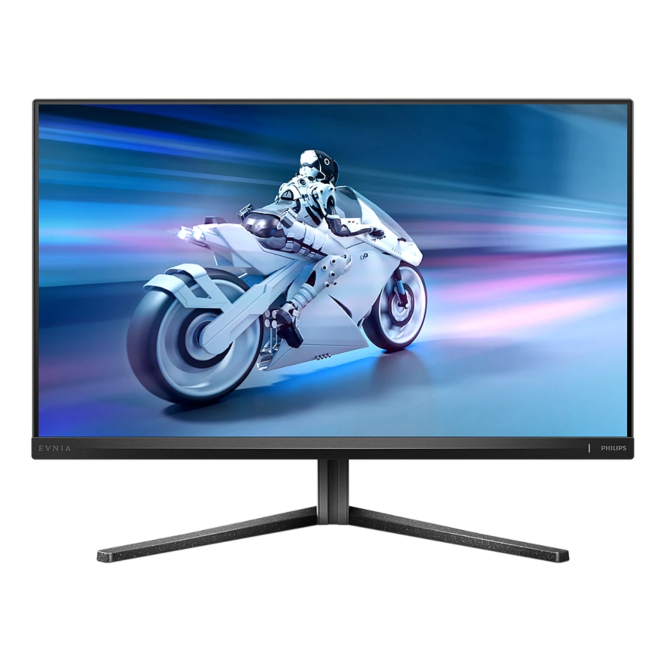 Bild von Philips Evnia 27M2N5500 27 Zoll QHD Gaming Monitor, 180 Hz, FreeSync Prem., G-Sync comp. (2560x1440, 1 ms, HDMI, DisplayPort) schwarz/grau