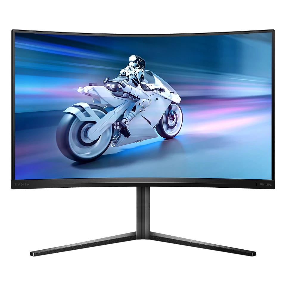 Bild von Philips Evnia 32M2C5500W 32 Zoll QHD Curved Gaming Monitor, 0,5 ms MPRT, 240 Hz, FreeSync Prem. Pro., HDR400 (2560x1440, HDMI, DisplayPort, USB Hub) g