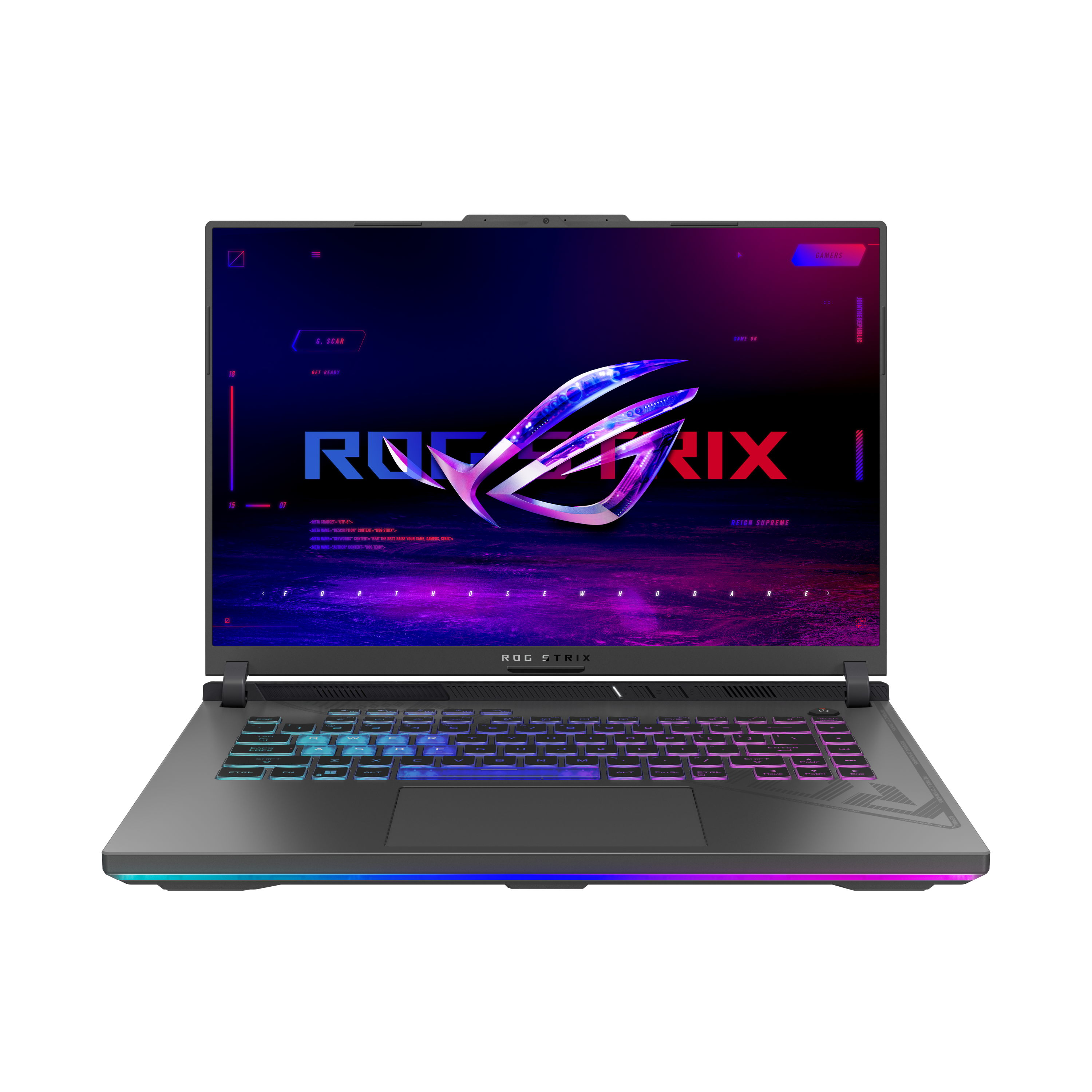Bild von ASUS ROG Strix G16 G614JV-N4120W - 16" WQXGA IPS, 240Hz, Intel Core i9-13980HX , 16GB RAM, 1000GB SSD, GeForce RTX 4060, Windows 11 Home