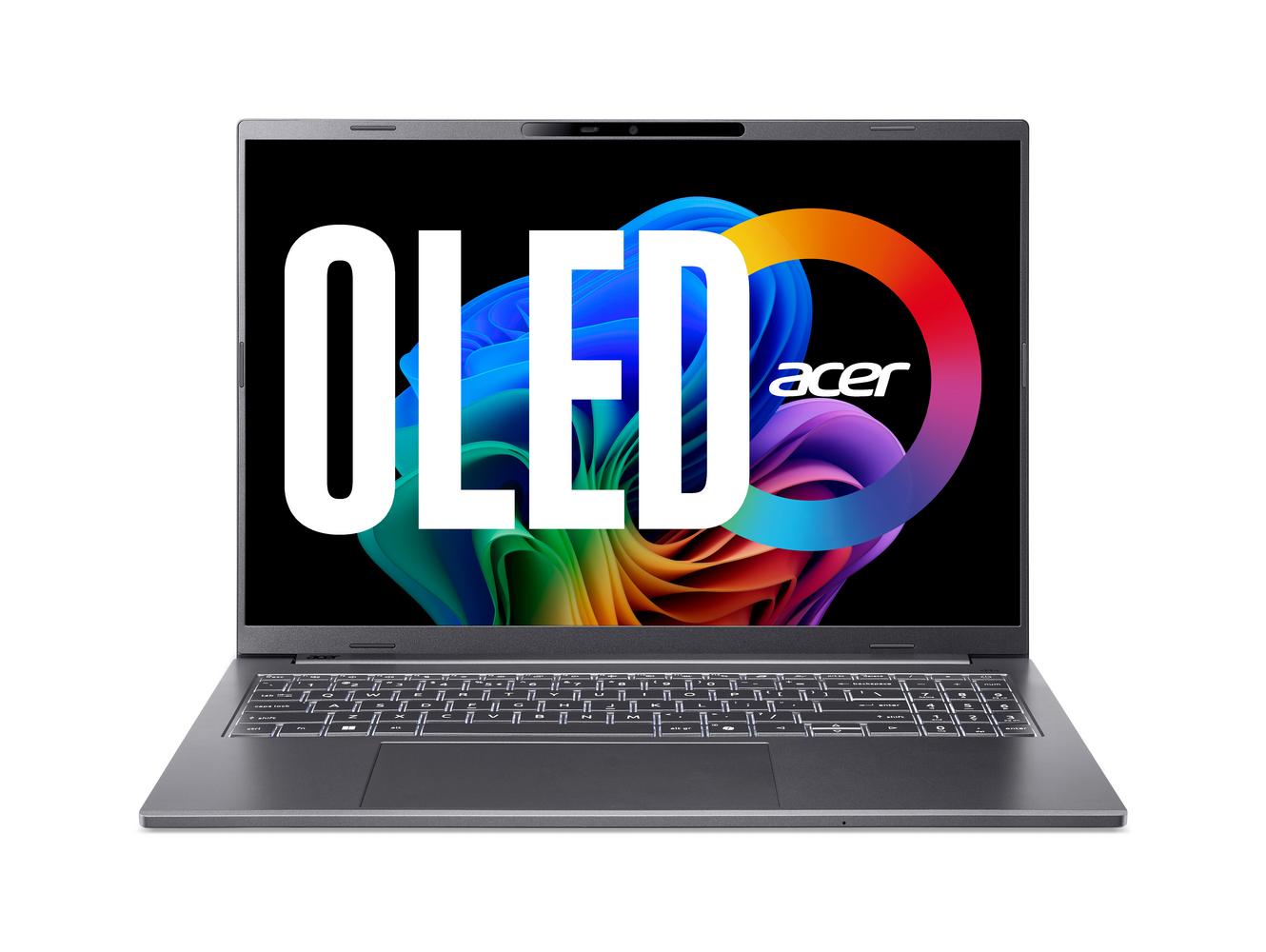 Bild von Acer Aspire 16 AI OLED (A16-52M-5565) Copilot+ PC 16" WUXGA+, OLED, 120Hz, Intel Ultra 5-226V (40 TOPS), 16GB RAM, 1TB SSD, Windows 11