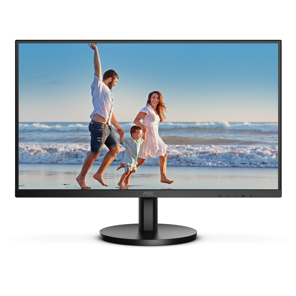Bild von AOC Q27B3MA 27 Zoll QHD Monitor, Lautsprecher, Adaptive Sync (2560x1440, 75 Hz, HDMI, DisplayPort) schwarz