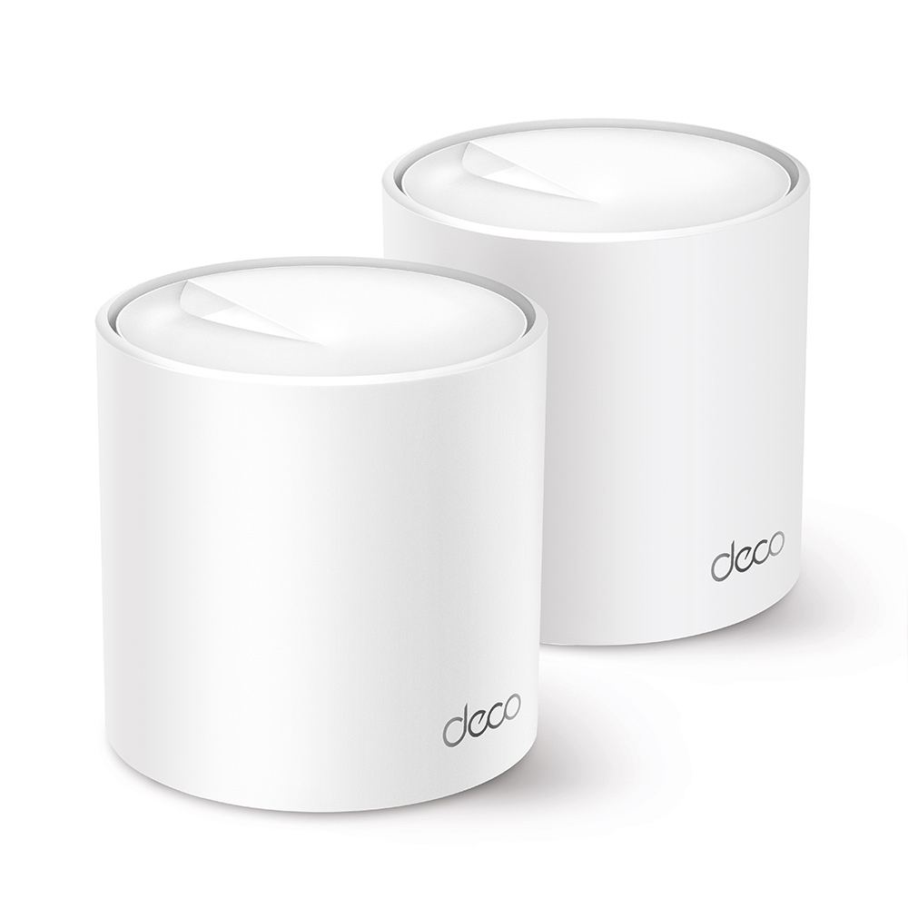 Bild von TP-Link Deco X50 WiFi 6 Mesh System, 2er Set AX3000 Dual-Band, 3x Gb LAN/WAN (pro Einheit)