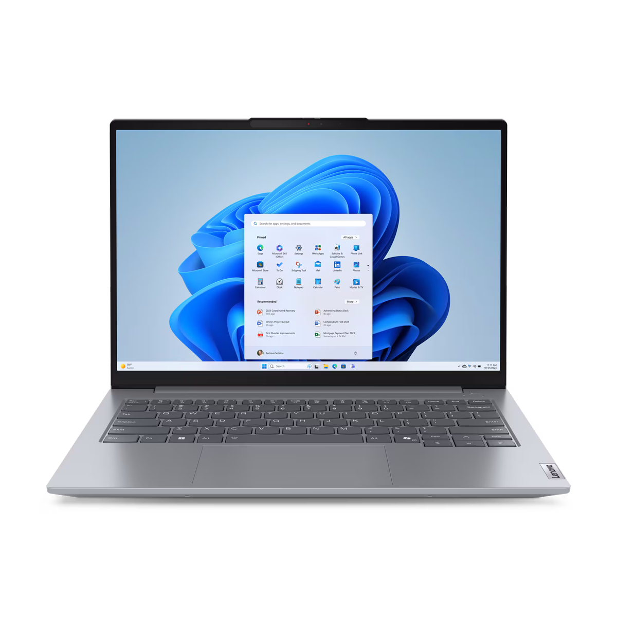 Bild von Lenovo ThinkBook 14 G7 21MR00F0GE 14" WUXGA, Intel® Core™ Ultra 5 125U, 32GB RAM, 1TB SSD, Windows 11 Pro