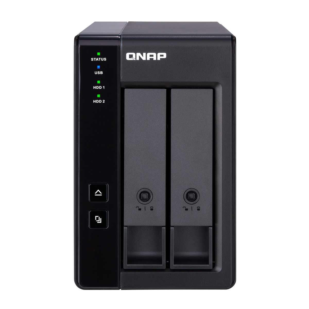 Bild von QNAP TR-002 Erweiterungsgehäuse 2-Bay [0/2 HDD/SSD, 1x USB-C 3.1]