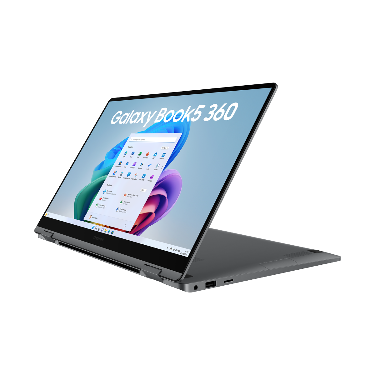 Bild von SAMSUNG Galaxy Book5 360 15,6 Zoll Intel Core Ultra 7 258V 32GB 1000GB W11 Moonstone Gray