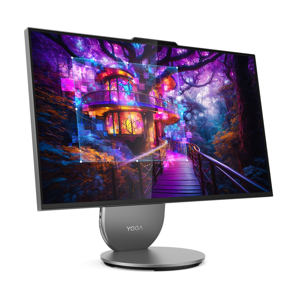 Bild von Lenovo Yoga AIO 7 27IAH10 F0J2004CGE - 68,6cm (27") QHD-Touch-Display, Core Ultra 9 285H, 32GB RAM, 1TB SSD, QHD Grafik, Win11 Pro