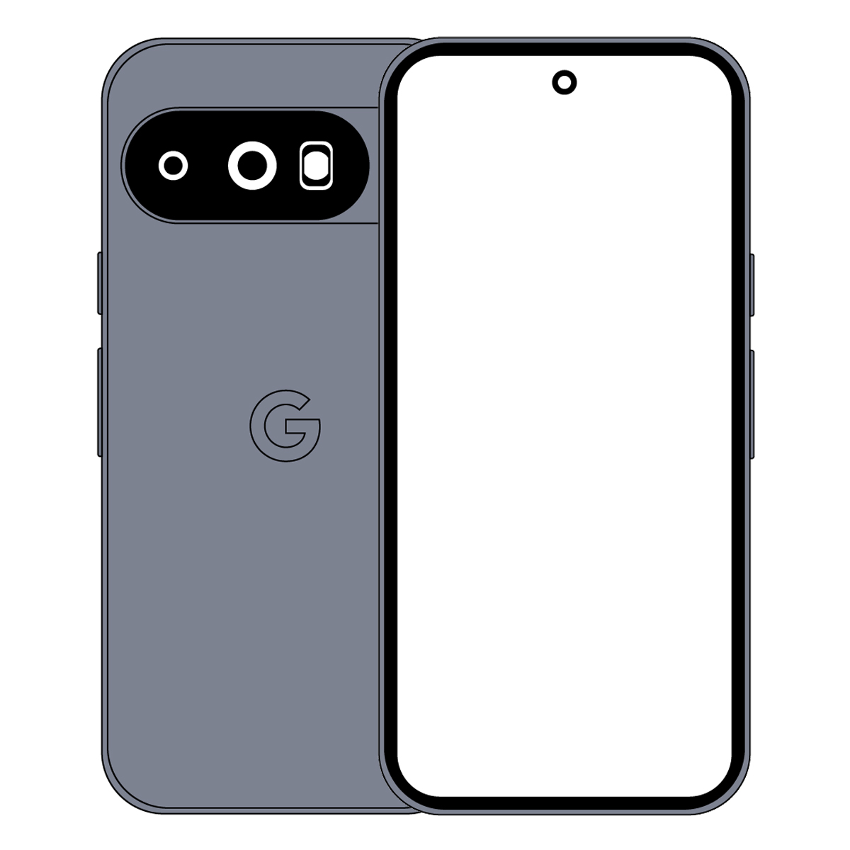 Bild von Google Pixel 10 Pro XL 256GB Moonstone 17,1cm (6,8") LTPO-OLED Display, Android 16 / Pixel UI, 50MP Triple-Kamera