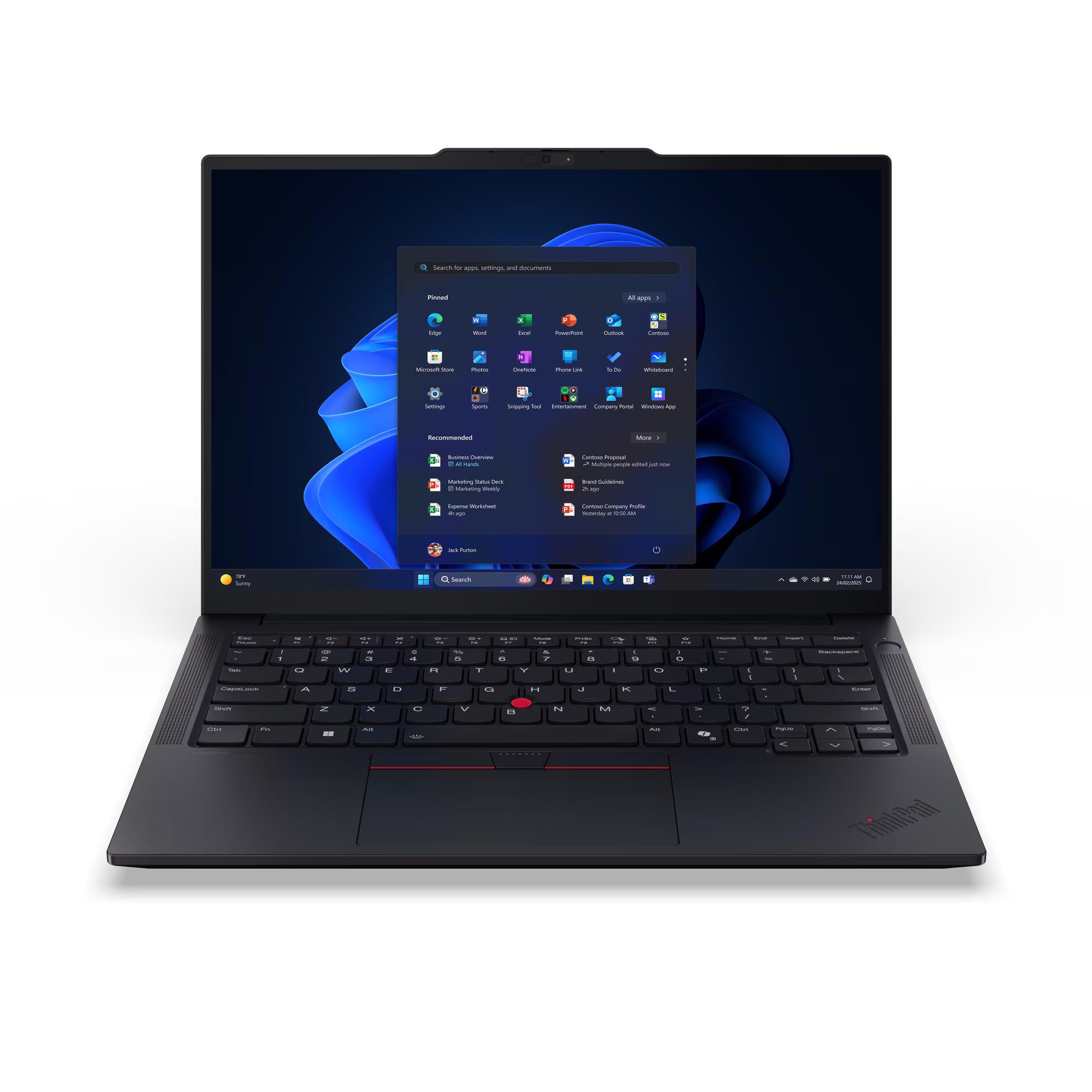 Bild von Lenovo ThinkPad E14 Gen7 - 21U20020GE - 14" WUXGA, Intel® Core Ultra 7 258V, 32GB RAM, 1TB SSD, Windows 11 Pro