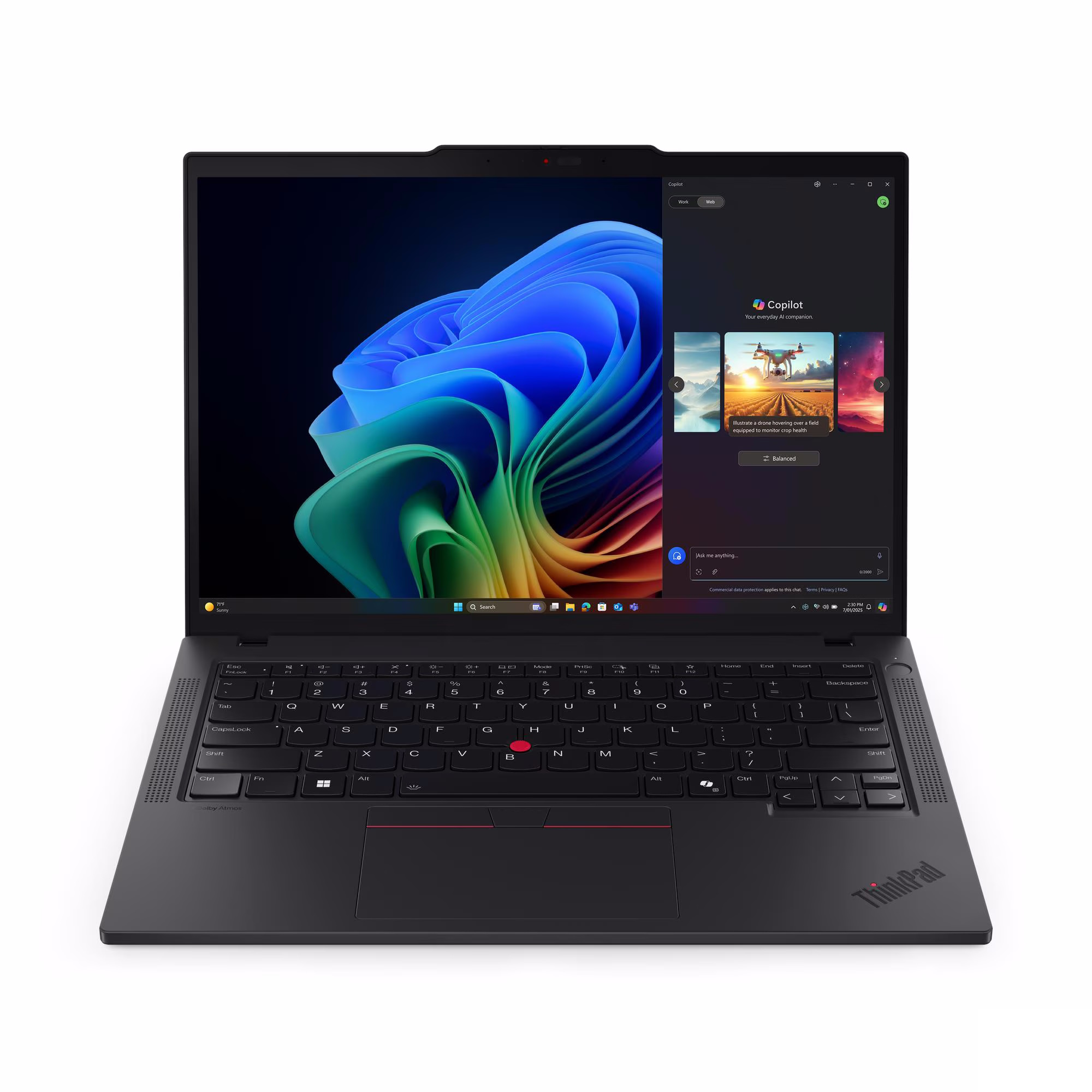 Bild von Lenovo ThinkPad T14 Gen6 - 21QJ002LGE 14" WUXGA IPS, AMD Ryzen AI 5 PRO - 340, 32GB RAM, 1TB SSD, Windows 11 Pro
