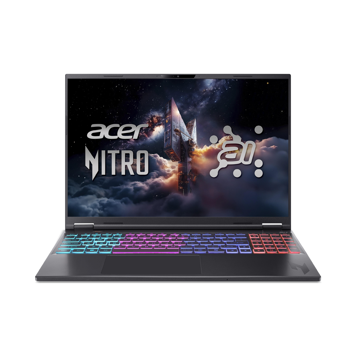 Bild von Acer Nitro 16S AI (AN16S-61-R6JQ) Gaming/ Copilot+ PC 16,0" WQXGA, 180Hz, Ryzen AI R9-365 (50 TOPS), 32GB RAM, 2x 1TB SSD, GeFo