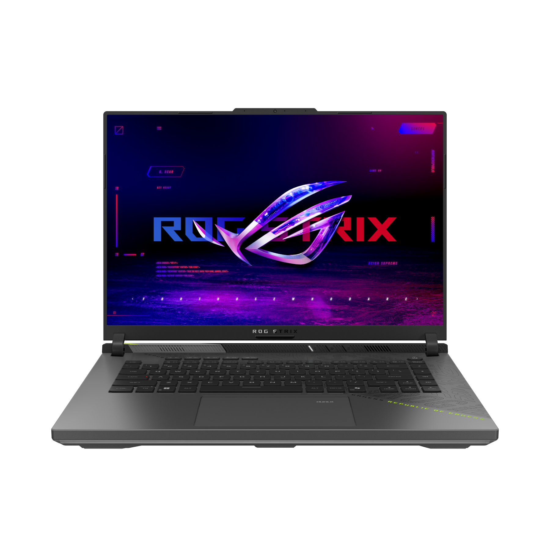 Bild von ASUS ROG Strix 16 G614FR-S5034W - 16" WQXGA IPS, 240Hz, AMD Ryzen 9-9955HX , 32GB RAM, 1000GB SSD, GeForce RTX 5070Ti, Windows 11 Home