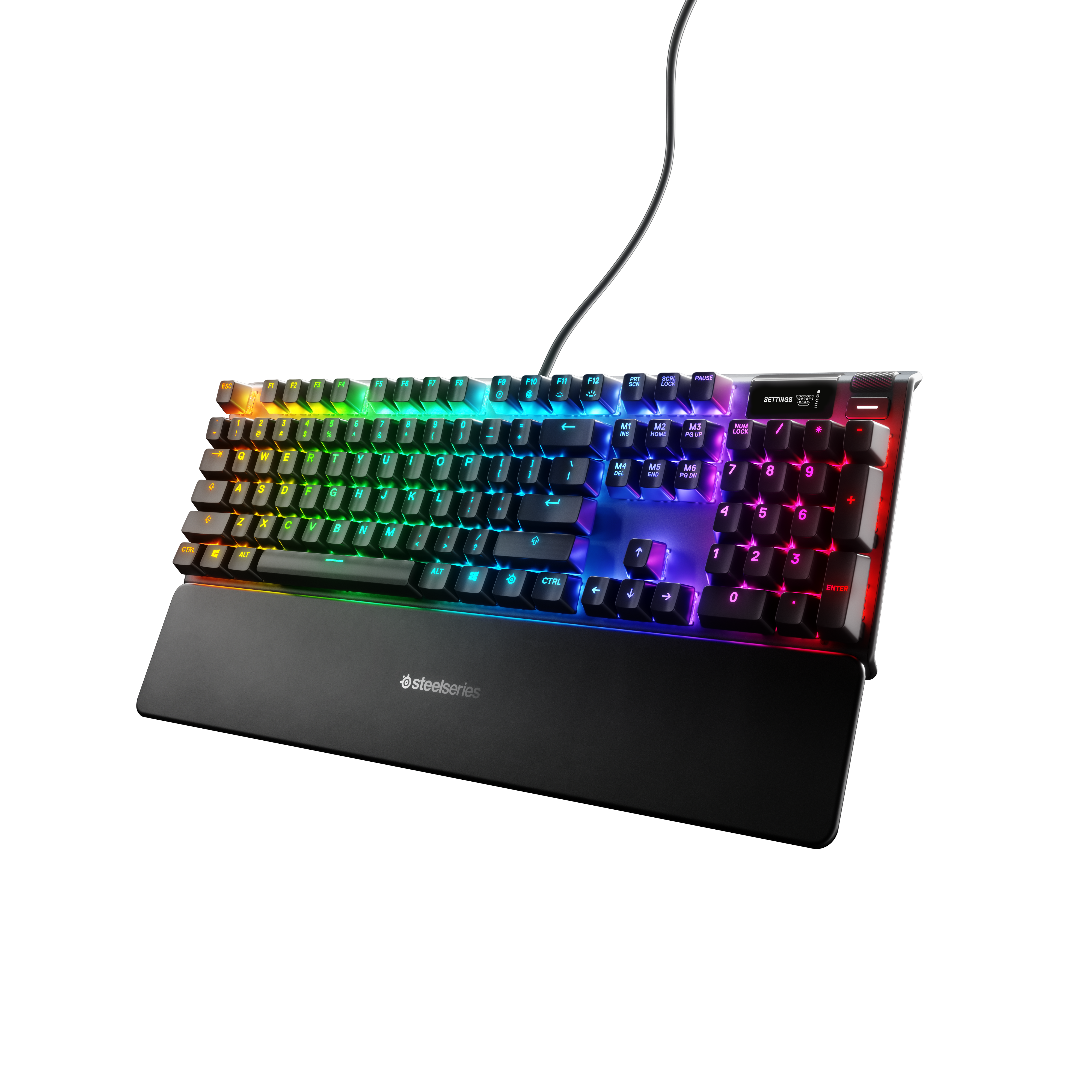 Bild von SteelSeries Apex 7 Gaming Tastatur, rote Switche, kabelgebunden