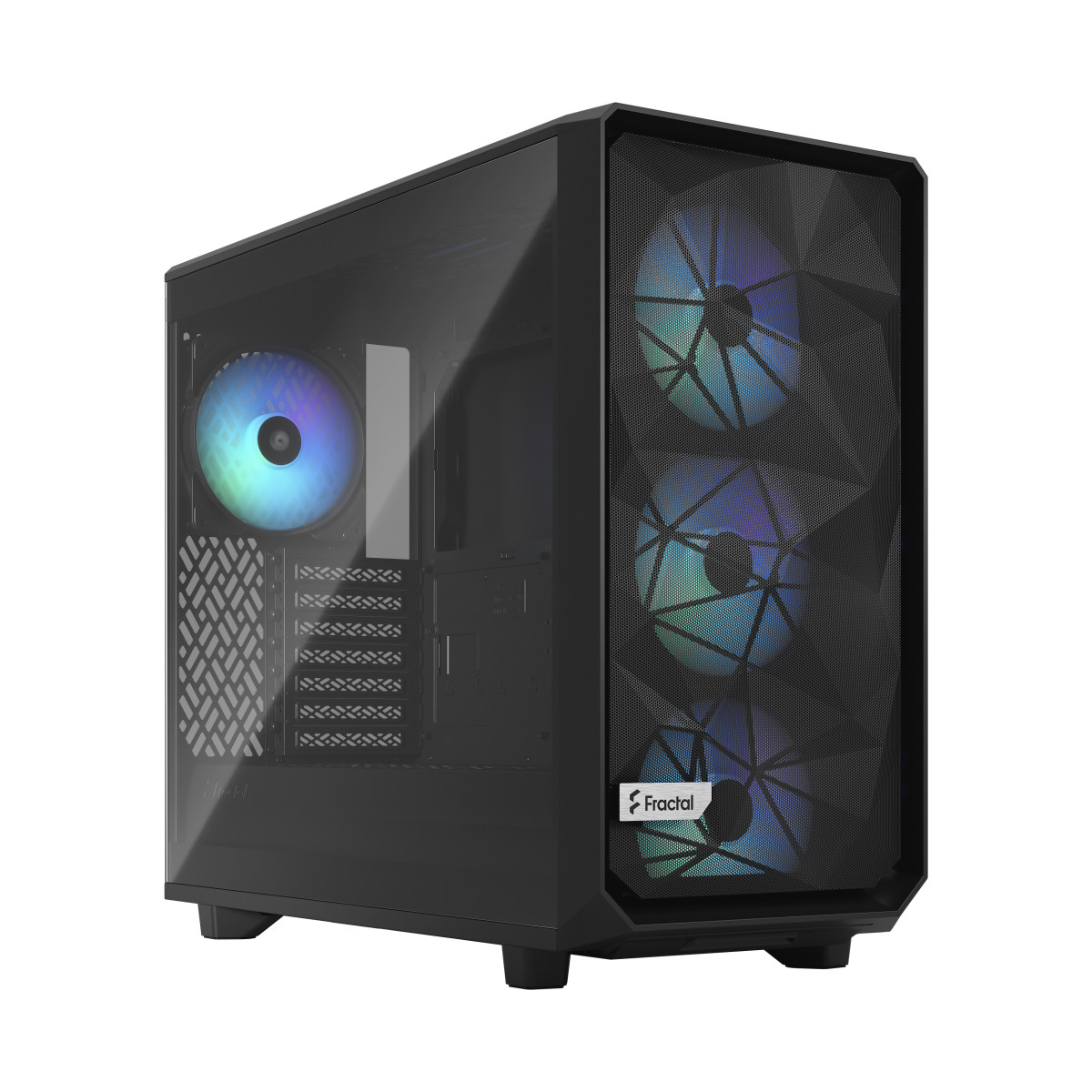 Bild von Fractal Design Meshify 2 Lite RGB Black TG | PC-Gehäuse B-Ware