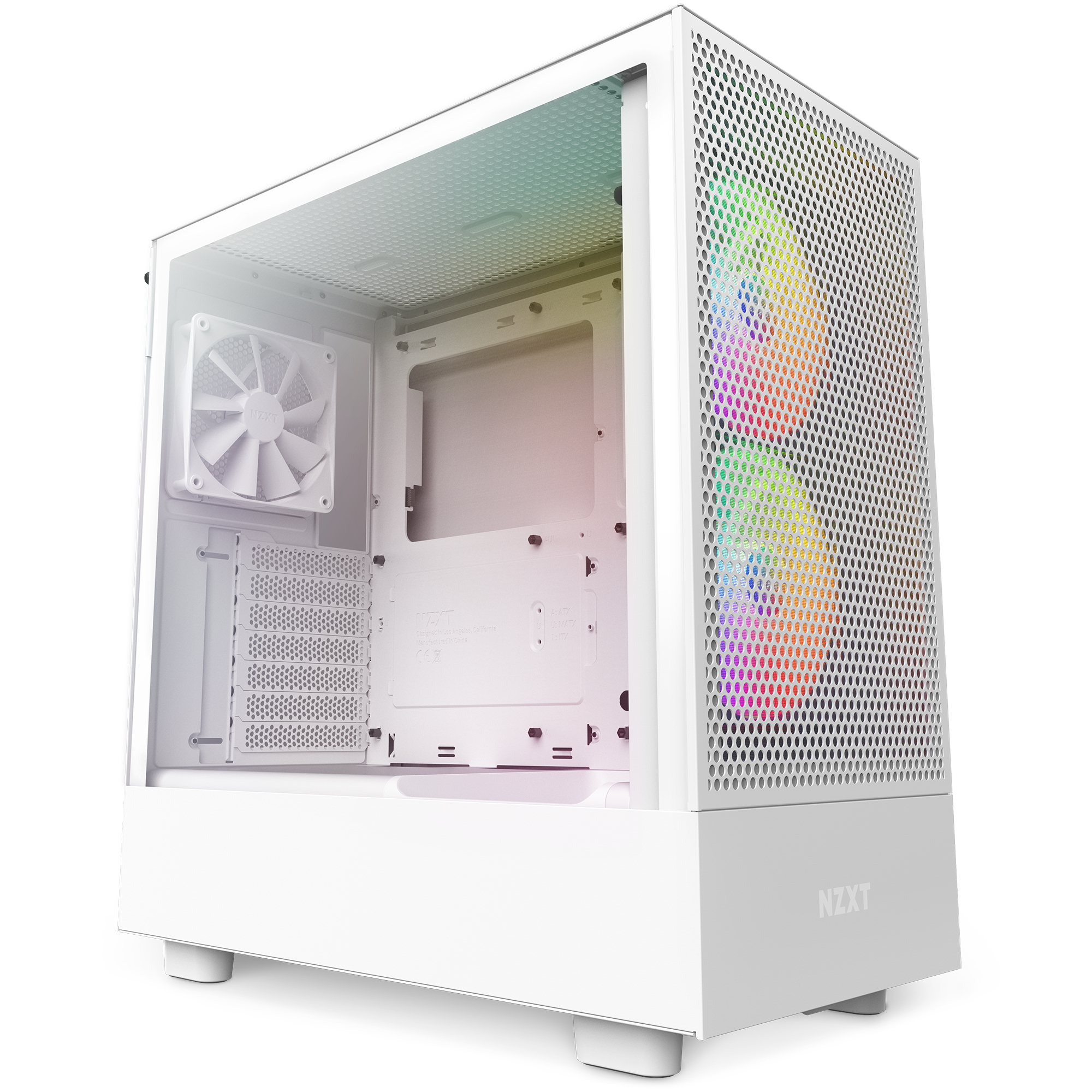 Bild von NZXT H5 Flow RGB White | PC-Gehäuse