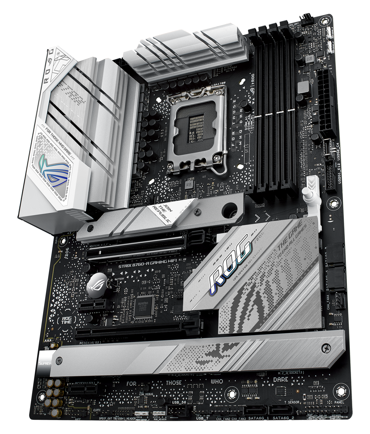 Bild von ASUS ROG STRIX B760-A GAMING WIFI Mainboard Sockel 1700