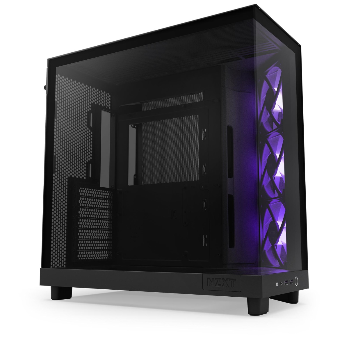 Bild von NZXT H6 FLOW RGB schwarz | PC-Gehäuse B-Ware