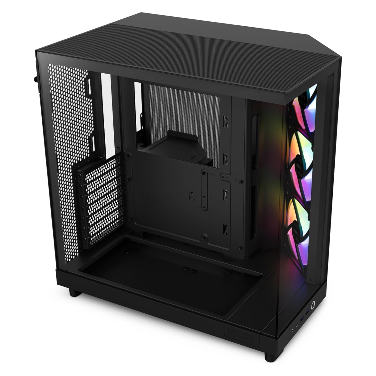 Bild von NZXT H6 FLOW RGB schwarz | PC-Gehäuse B-Ware